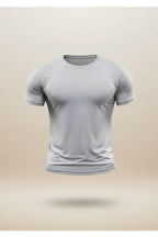 Summer New Basketball Men's Running Training Sports Gym Fitness High Elastic Quick-drying Casual Short-sleeved T-shirt Tops